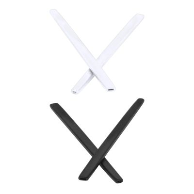 Mryok 2 Pair Replacement Earsocks Kits for Oakley Square Wire 2 (2014) - White & Black