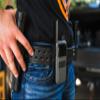 Caldwell E-MAX Link  Electronic Talking Device for Pairing E-MAX Pro Hearing Protection for Target Shooting, Hunting, and Range , Black and Tan view 4