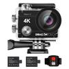 Dragon Touch Action Camera Vision 3 4K 20MP Underwater Waterproof Camera with Remote 170 Wide Angle WiFi Sports Cam with Mounting Accessories Kit view 1
