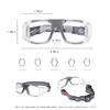 SooGree Basketball Soccer Football Sports Goggles Training Glasses Protective Eyewear Goggles Anti Fog Lens for Men Adults Safety Glasses (Gray) view 2