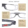 SooGree Basketball Soccer Football Sports Goggles Training Glasses Protective Eyewear Goggles Anti Fog Lens for Men Adults Safety Glasses (Gray) view 4