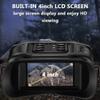 Digital Infrared Night Vision Binoculars 4X20 Zoom 1640 ft Viewing Range IR Camera with 4" LCD Screen Take High-Definition Photos Videos Features for Hunting Surveillance with 32GB TF Card view 3