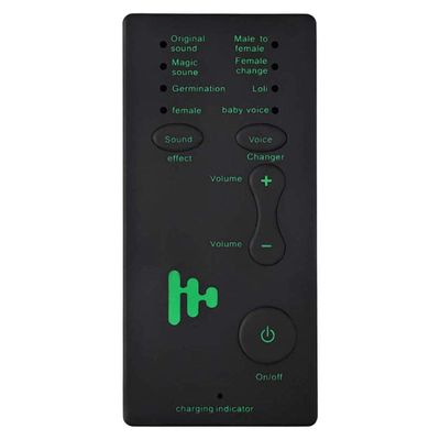 RETYLY Voice Changer, Handheld, 3.5mm, USB-C, 7 Sound Effects, PC, Console, Headphone Compatible
