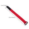 Yosoo 5pcs Durable Tie Strap, Boot Steady Strap Management, Red Straps High Strength Nylon Bike Strap Accessory for Outdoor Riding and Cycling(Red) view 3