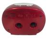 Unity Beep LED Light Alarm Clock, Red, 3.5" x 3" x 1.77" view 3
