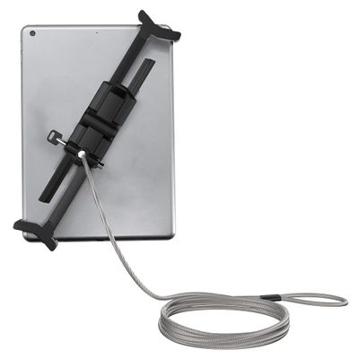 Anti-Theft Grip CTA Adjustable Security Grip with Hand Strap for iPad 10th Gen 10.9"- 7/8/9 Gen 10 - Air 4 - Pro 9.7"-12.9" - Surface Pro 4 -Surface Pro X & More - Black (PAD-ATGL2)