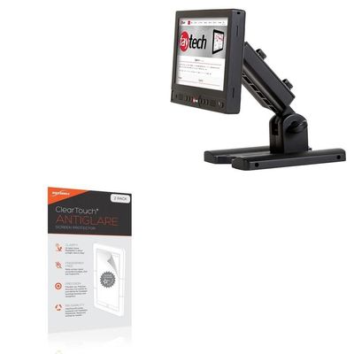 BoxWave Screen Protector Compatible With FayTech FT07TMB - ClearTouch Anti-Glare (2-Pack), Anti-Fingerprint Matte Film Skin