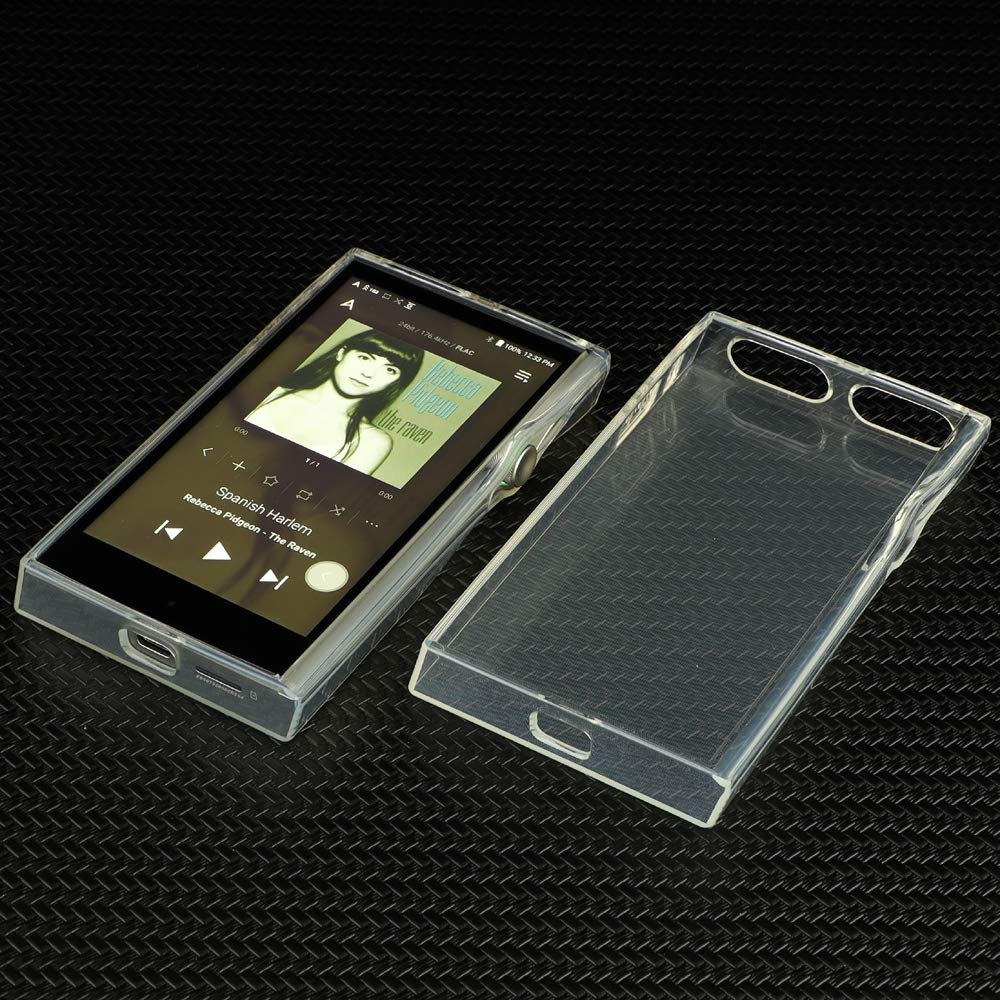 BestforYou for Iriver SE200 Case, Soft Crystal Clear TPU Skin Case Cover for Iriver Astell&Kern A&Futura SE200 with Soft PET Screen Protector (Clear)