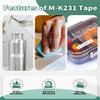 6Pk M-K231 Compatible with Brother PTouch M Tape 12mm 0.47 White M231 MK231 M-K231s Label Tape, Used for Brother PT-M95 PT-90 PT70BM PT-45M 65 P-Touch Label Maker Tape view 3