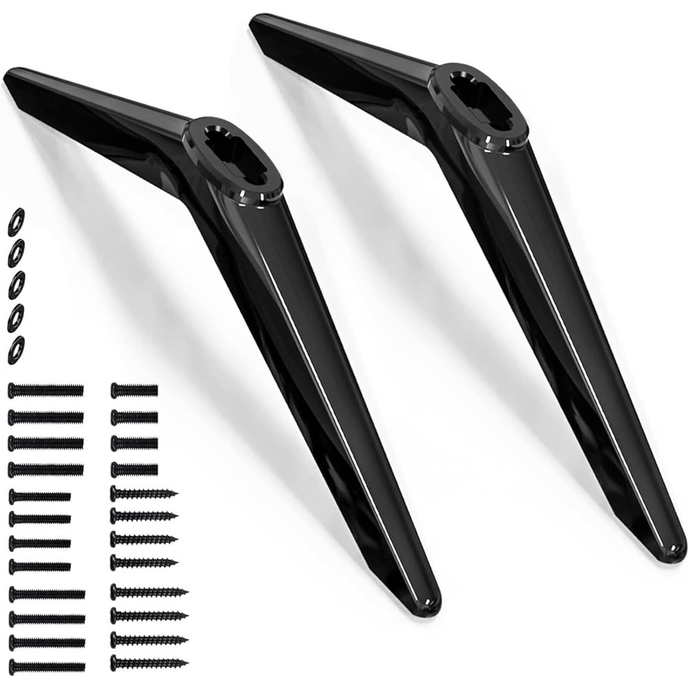 Base Stand for TCL Smart Tv - 28" 32" 40" 43" 49" 50" 55" 65" 32S305 32S301 40S344 43S455 43S446 43S435 49S403 49S425 50S421 50S450R 50S405 55S425 32S325 32S303 with Manual, Easy to Install
