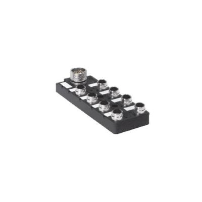 TURCK 8MB12Z-5-CS19 (E8028572), 10-30 VDC, 19-PIN M23 MULTIFAST Connector, 2 Signals/Port, 8 Port, M12 EUROFAST I/O, MULTIBOX, Sensor Junction Box