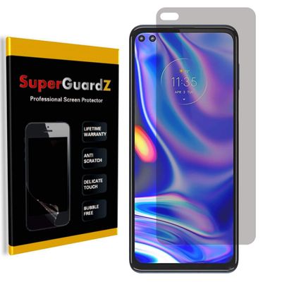 for Motorola One 5G Screen Protector [Privacy Anti-Spy], SuperGuardZ, Anti-Glare, Anti-Scratch, Anti-Bubble