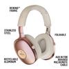 House of Marley Positive Vibration XL ANC: Noise Cancelling Over-Ear Headphones with Microphone, Wireless Bluetooth Connectivity, and 26 Hours of Playtime, Copper view 3