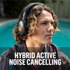 House of Marley Positive Vibration XL ANC: Noise Cancelling Over-Ear Headphones with Microphone, Wireless Bluetooth Connectivity, and 26 Hours of Playtime, Copper view 4
