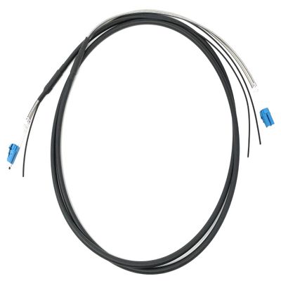 Ultra Spec Cables FTTA/CPRI Waterproof Armored LC-UPC Singlemode Duplex Outdoor Fiber Optic Cable - 50 Meter