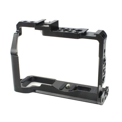 BGNing CNC Camera Cage Rig 15mm Rail Rod Clamp Follow Focus System Support Compatible for Fujifilm X-T3 /XT3 /XT2 /X-T2 SLR Photography Stabilizer (only cage)