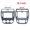 10.1 inch Car Radio Fascia Frame for Honda City Manual Auto AC 2008-2011 DVD GPS Navi Player Panel Dash Kit Installation Stereo Frame Trim Bezel view 2