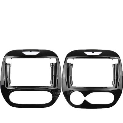 9 inch Car Radio Fascia Frame for Renault Kaptur 2016-2019 Manual Auto AC DVD GPS Navi Player Panel Dash Kit Installation Stereo Frame Trim Bezel