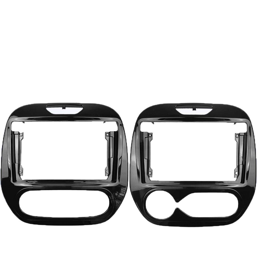 9 inch Car Radio Fascia Frame for Renault Kaptur 2016-2019 Manual Auto AC DVD GPS Navi Player Panel Dash Kit Installation Stereo Frame Trim Bezel