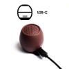 BoomPods Zero Bluetooth Speaker - Powerful Waterproof Mini Speakers with Dual Pairing Option & Wireless Mic with Big Sound (Burgundy) view 3
