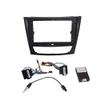 9 inch Car Radio Fascia Frame for Mercedes Benz W211 Viano DVD GPS Navi Player Panel Dash Kit Installation Stereo Frame Trim Bezel view 1