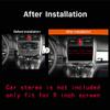 9 inch Car Radio Fascia Frame for Honda CRV 2007-2011 DVD GPS Navi Player Panel Dash Kit Installation Stereo Frame Trim Bezel view 3