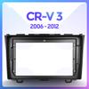 9 inch Car Radio Fascia Frame for Honda CR-V 3 R 2006-2012 DVD GPS Navi Player Panel Dash Kit Installation Stereo Frame Trim Bezel view 2