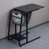 Bedside Laptop Table with Wheel Notebook Stand Reading Holder Multi-Function Overbed Laptop Coffe Table Movable Laptop Desk (Hospital and Home Use) (Color : Black) view 4