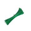 100pcs Cable Zip Ties Heavy Duty 8 Inch, UV Resistant Cable Ties,Premium Plastic Wire Ties with 40 Pounds Tensile Strength, Self-Locking Black Nylon Tie Wraps for Indoor and Outdoor (green) view 1