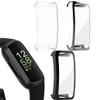 FitTurn Compatible with Fitbit Inspire 3 2 Screen Protector Case, 7 Metal Colour Full Coverage Soft TPU Shockproof Case Protective Screen Cover Bumper Shell for Inspire HR/2/Inspire 2 HR (Tricolor*B) view 1