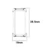 FitTurn Compatible with Fitbit Inspire 3 2 Screen Protector Case, 7 Metal Colour Full Coverage Soft TPU Shockproof Case Protective Screen Cover Bumper Shell for Inspire HR/2/Inspire 2 HR (Tricolor*B) view 2