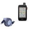 BoxWave Cable Compatible with Garmin Montana 750i - miniSync, Retractable, Portable Sync Cable view 1
