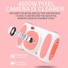 4U Kids Camera with Game Player Function Could Support Snapshot and Video Taken for Fun Gift for Children (Pink) view 3