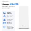 Linksys AX4200 Smart Mesh Wi-Fi 6 Router Whole Home WiFi Mesh System, Tri-Band AX Wireless Gigabit Mesh Router, Fast Speeds up to 4.2 Gbps, coverage up to 2,700 sq ft, up to 40 devices,1-Pack (MX4200) view 3