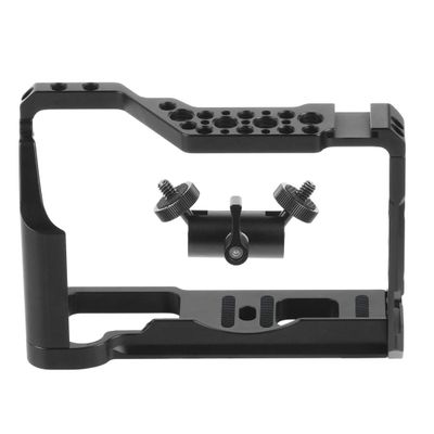 BGNING BTL-FT3 Aluminum Alloy Rabbit Cage Camera Protection Frame Tripod Handheld Mount Camera Accessories ?Compatible for Fuji XT2 / XT3 Camera Universal Arm Adjustable Direction Wrench Screw