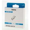 Hama Aerial Adaptor Coax Male to Coax Male Small view 2