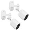 2Pack Security Wall Mount for Arlo Pro/Pro2/Pro3/Pro4/Ultra/Ultra2/Essential Spotlight Camera, Adjustable Indoor/Outdoor Mounting Bracket for Your Surveillance Camera (White) view 1