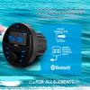 DS18 Hydro MRX1 Marine Radio Headunit LCD Screen, Bluetooth, IP65 Waterproof Weatherproof, AM FM Radio, USB, 1 Zones, 4 Volts Preamp Outputs, RDS 4X40 Watts view 3