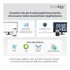 Synology DS1821+ 8-Bay Diskstation NAS (AMD Ryzen V1500B Quad-Core 2,2 GHz 4 GB DDR4 ECC SODIMM 4 x 1 GbE RJ-45 LAN-Port) view 4