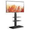 HKIDKK TV Floor Stand for 32 39 40 43 49 50 55 60 65 70 Inch TVs, Tall TV Stands with Sturdy Wood Base, Universal Corner Stand view 2