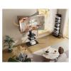 HKIDKK TV Floor Stand for 32 39 40 43 49 50 55 60 65 70 Inch TVs, Tall TV Stands with Sturdy Wood Base, Universal Corner Stand view 3