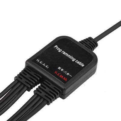 USB 8 in 1 Programming Cable, USB Programming Line, Radio Programming Accessory Multifunctional Tyt for QuanShengcn Radio