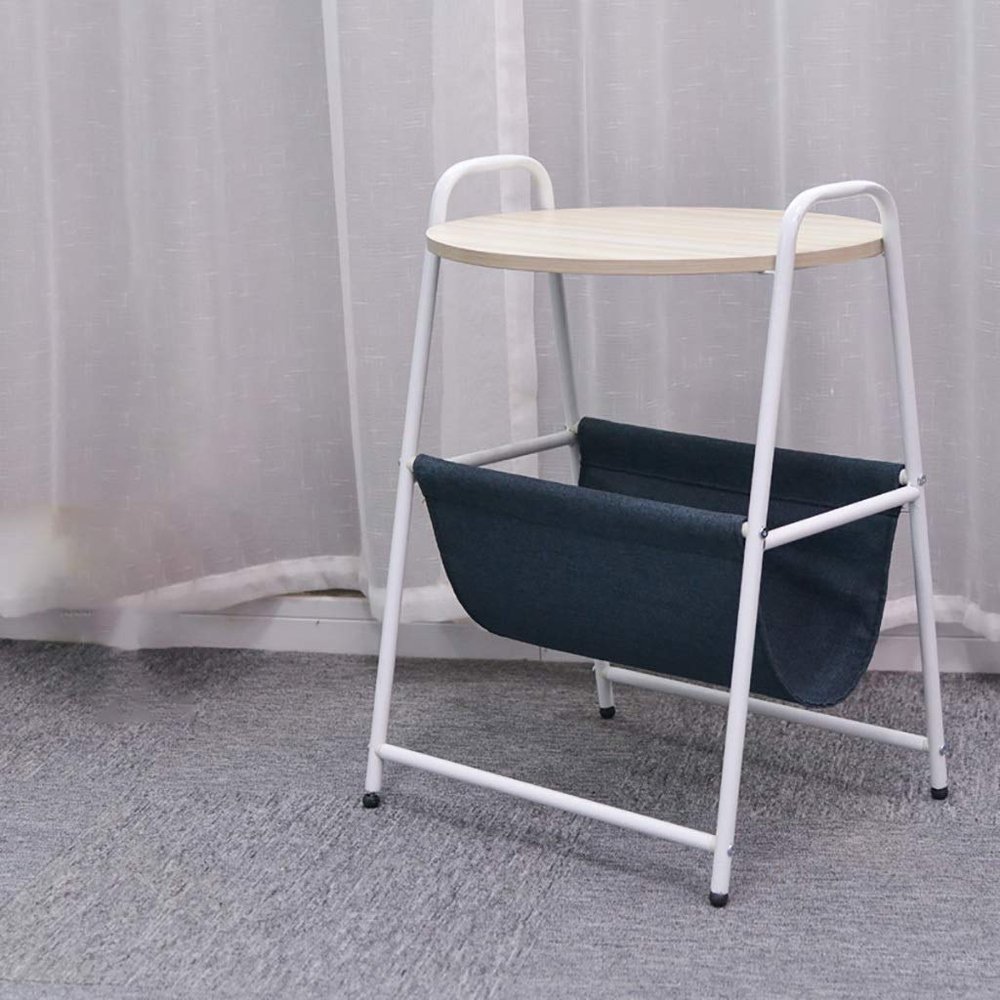 Bedside Table Sofa Coffe Table,Notebook Stand Reading Holder Multi-Function Laptop Table Laptop,Bedside,Coffee,Couch Desk (Color : White)