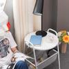 Bedside Table Sofa Coffe Table,Notebook Stand Reading Holder Multi-Function Laptop Table Laptop,Bedside,Coffee,Couch Desk (Color : White) view 2