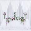 10ftx10ft White Wrinkle Free Backdrop Curtain for Wedding Parties, White Photo Background Curtains Backdrop Drapes for Birthday Baby Shower Anniversary Party Supplies view 4