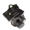 Aluminum 1/4"Screw Tripod Ball Head with Quick Release Plate for Camera view 3