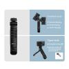 AODELAN Wireless Shooting Grip Tripod with Remote Control for Vlogging, for Sony ZV-E10,ZV-1F, ZV-E10 II, a6100, a6400, a6600, a7 III, a7R III, a7R IV, a9, a9 II, Replace Sony GP-VPT2BT view 4