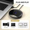 TONOR USB Conference Microphone, 360 Omnidirectional PC Computer Condenser Mic with Mute Button for Online Meeting/Class, Zoom Call, Skype Chatting, Plug & Play (TM20) view 3