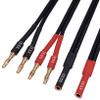 CNCESS CESS-141 Banana Plug Cable Splitter 1-in 2-Out, 2 Pack view 3