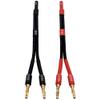 CNCESS CESS-141 Banana Plug Cable Splitter 1-in 2-Out, 2 Pack view 4